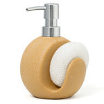 Load image into Gallery viewer, Outdoor Living Liquid Ceramic Soap Dispenser 300ml Cream