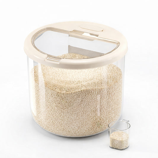 Transparent Rice Container