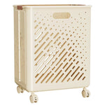 Load image into Gallery viewer, Laundry Magic Mover Foldable Laundry Basket With Wheels & Handles Extra Large