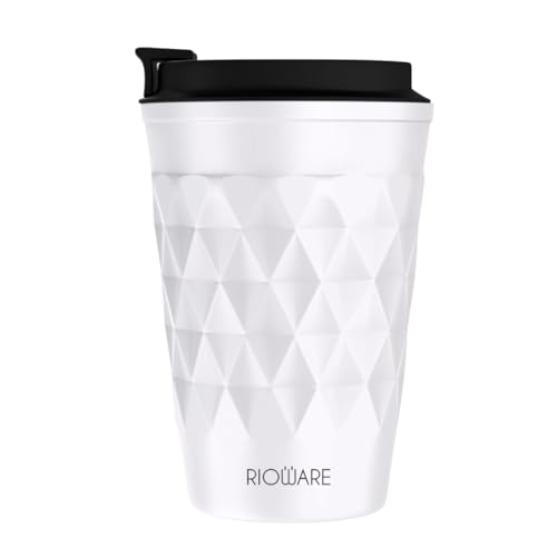 Premium Vacuum Insulated Travel Coffee Mug 350ml Keeps Coffee Hot For 8 Hours, Cold For 14 Hours