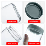 Load image into Gallery viewer, Storage Glass Jar Set Of 6 350 ml