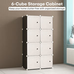 Load image into Gallery viewer, Wardrobe Organizer 6 Shelves -Textured