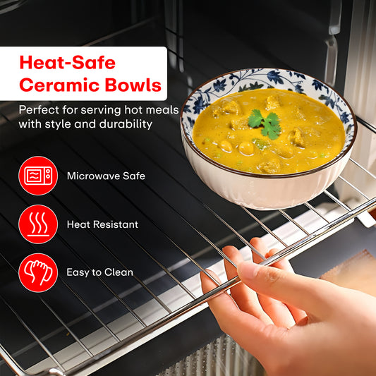 Ceramic Bowl Blue Blossom