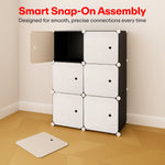 Load image into Gallery viewer, Wardrobe Organizer 6 Shelves -Textured