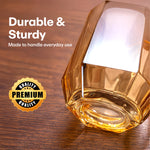 Load image into Gallery viewer, Amber Glass Cup Set Of 6 250 ml