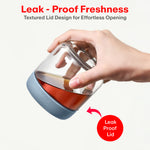 Load image into Gallery viewer, Storage Glass Jar Set Of 6 350 ml