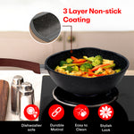 Load image into Gallery viewer, Mini Tadka Pan Durable Food-Grade 16cm Black
