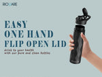 Load image into Gallery viewer, Stainless Steel 750ML Water Bottle - BPA-Free, Leak-Proof, Sipper Cap