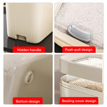 Load image into Gallery viewer, Rice Bucket 10kg Airtight Storage Container White