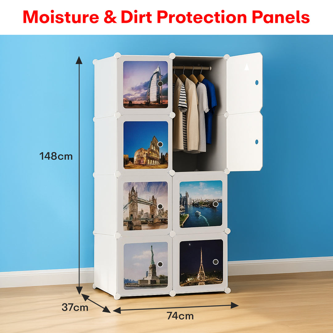 Wardrobe Organizer 6 Shelves