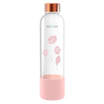 Load image into Gallery viewer, Purifa Borosilicate Glass Water Bottle With Silicon Sleeve 750ml Green