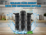 Load image into Gallery viewer, Stainless Steel 750ML Water Bottle - BPA-Free, Leak-Proof, Sipper Cap