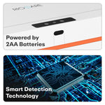 Load image into Gallery viewer, Smart Dustbin for Home Waterproof Touchless Sensor Dustbin Battery Operated 13l Grey