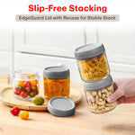 Load image into Gallery viewer, Storage Glass Jar Set Of 6 350 ml