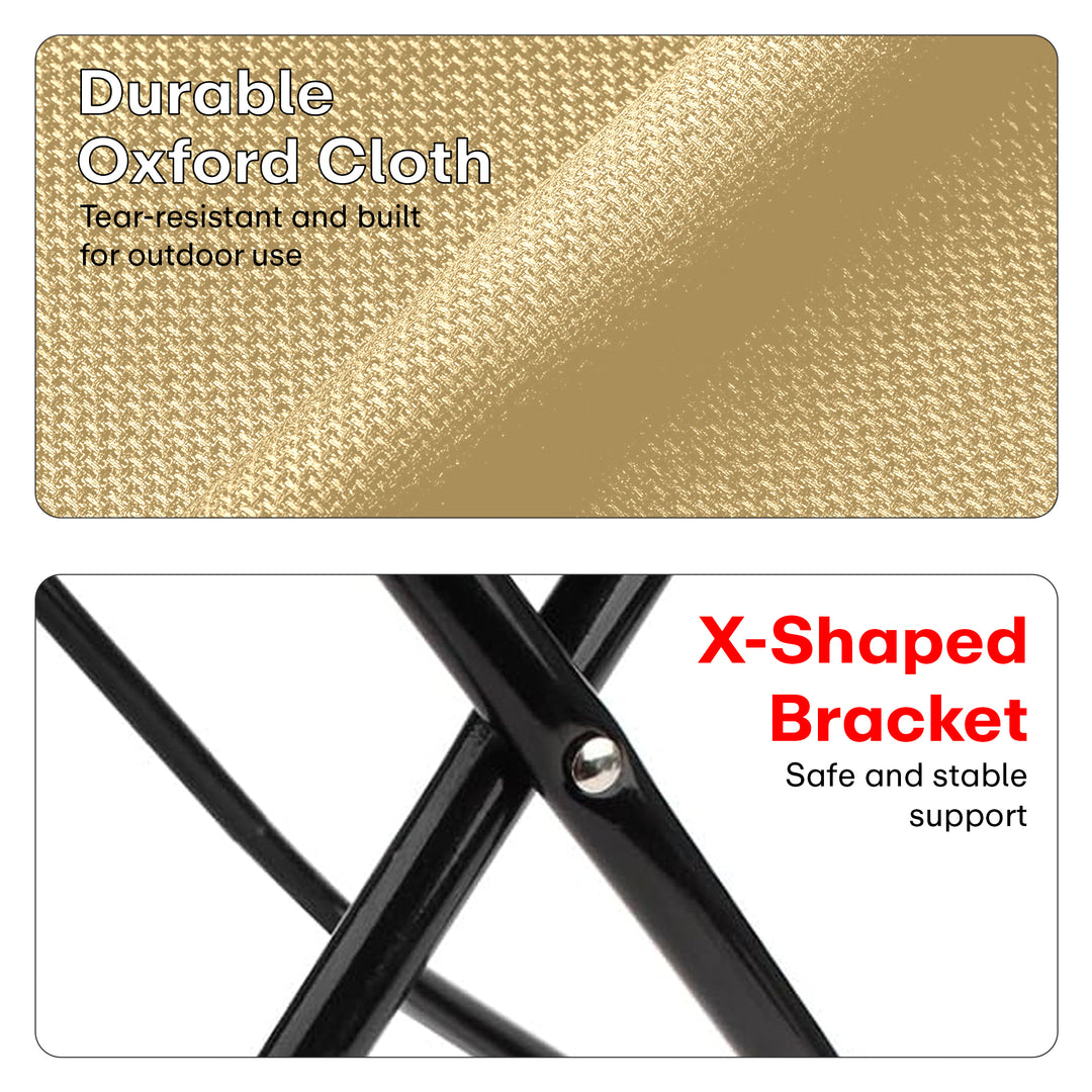 Foldable Chair In A Bag 110kg Brown