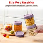 Load image into Gallery viewer, Storage Glass Jar Set Of 6 350 ml