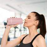 Load image into Gallery viewer, Aquashot Borosilicate Glass Water Bottle With Silicon Sleeve 750ml Black