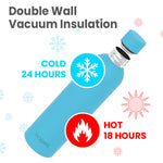 Load image into Gallery viewer, Stainless Steel Insulated Water Bottle 24 Hours Hot and Cold Leak-Proof 750ml