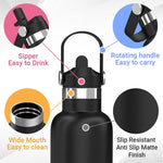 Load image into Gallery viewer, Riotuff Insulated Stainless Steel Leak Proof Water Bottle 24 Hours Hot And Cold  1 Ltr Blue
