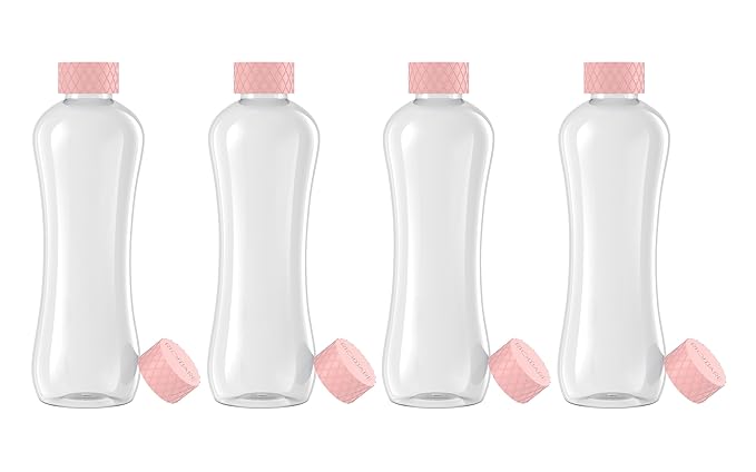 Glass Water Bottle 1 Litre Blue