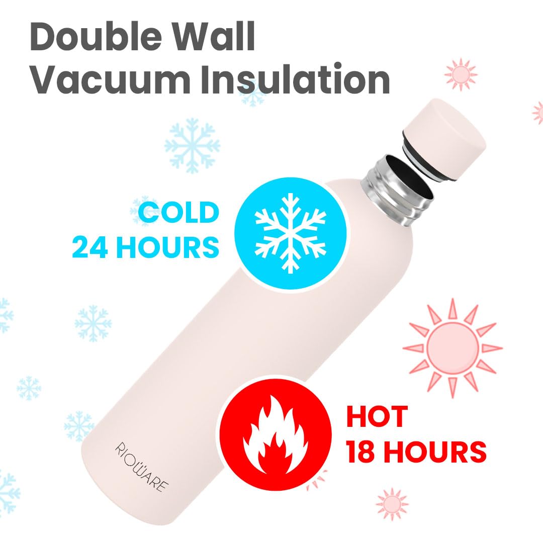 Stainless Steel Insulated Water Bottle 24 Hours Hot and Cold Leak-Proof 750ml