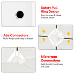 Load image into Gallery viewer, Wardrobe Organizer 6 Shelves - White