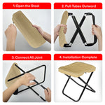 Load image into Gallery viewer, Foldable Chair In A Bag 110kg Brown