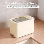 Load image into Gallery viewer, Rice Bucket 10kg Airtight Storage Container White