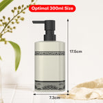 Load image into Gallery viewer, Rioware Outdoor Living Liquid Soap Dispenser, 300ml, Multipurpose Refillable Plastic Pump for Hand Wash, Dish Wash, Shampoo, Kitchen, Bathroom, and Household Use Pack of 1, Ivory White