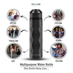 Load image into Gallery viewer, Stainless Steel 750ML Water Bottle - BPA-Free, Leak-Proof, Sipper Cap