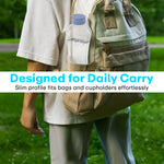 Load image into Gallery viewer, Glass Water Bottle 1 Litre Blue