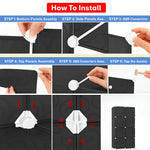 Load image into Gallery viewer, Wardrobe organizer 6 Shelves