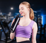 Load image into Gallery viewer, Riotuff Insulated Stainless Steel Leak Proof Water Bottle 24 Hours Hot And Cold 1 Ltr Blue