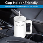 Load image into Gallery viewer, 1200 ML Stainless Steel Tumbler Hot and Cold with Handle and 2 Lid and 2 Straw with Silicone Sleeve