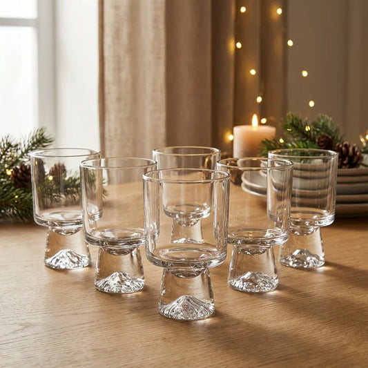 Vision Transparent Large Glass Set