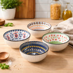 Load image into Gallery viewer, Ceramic Bowl Set Of 4 Dishwasher & Microwave Safe Bowl 250 ml