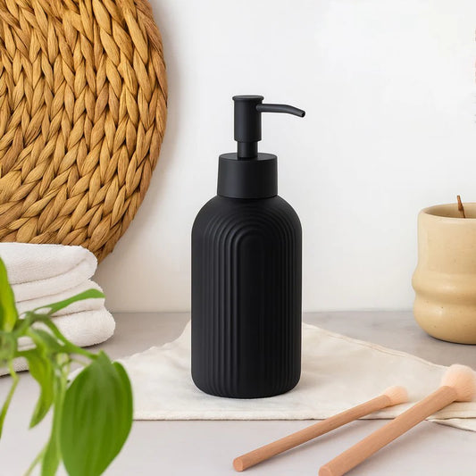 Striped Soap Dispenser