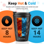 Load image into Gallery viewer, Premium Vacuum Insulated Travel Coffee Mug 350ml Keeps Coffee Hot For 8 Hours, Cold For 14 Hours