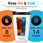 Load image into Gallery viewer, Premium Vacuum Insulated Travel Coffee Mug 350ml Keeps Coffee Hot For 8 Hours, Cold For 14 Hours