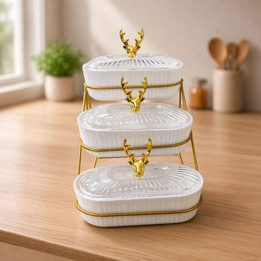 RoyalServe 3 Tier Fruit Basket
