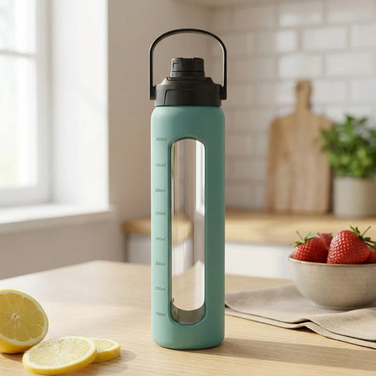 Motivational Glass Bottle - 1000ml