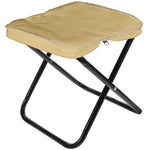 Load image into Gallery viewer, Rioware Folding Stool 110Kg, with Brown Color, Mini Outdoor Camping Stool, Portable Small,Lightweight Hunting Seat with Zippered Carrying Bag, Folding Slacker Chairs for Fishing Travelling Picnics
