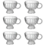 Load image into Gallery viewer, Strip Glass Cup Set  (Set of 6)

