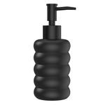 Load image into Gallery viewer, Rioware Outdoor Living Liquid Soap Dispenser, 300ml, Multipurpose Refillable Plastic Pump for Hand Wash, Dish Wash, Shampoo, Kitchen, Bathroom, and Household Use Pack of 1, Round Black
