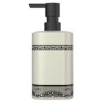 Load image into Gallery viewer, Rioware Outdoor Living Liquid Soap Dispenser, 300ml, Multipurpose Refillable Plastic Pump for Hand Wash, Dish Wash, Shampoo, Kitchen, Bathroom, and Household Use Pack of 1, Ivory White
