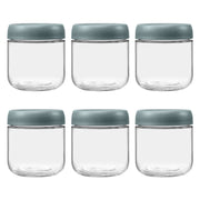 Storage Glass Jar Set Of 6 350 ml