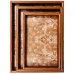 Load image into Gallery viewer, Rioware Wooden Trays Enamel Coated Set of 3
