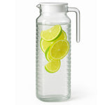 Load image into Gallery viewer, Striped Glass Jug 1000 Ml
