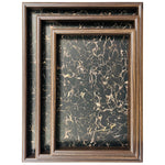 Load image into Gallery viewer, Serving Wooden Trays  Black Marble Set of 3
