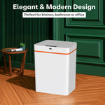 Load image into Gallery viewer, Rioware Smart Dustbin for Home - 13 L Hanging Waterproof Touchless Sensor Dustbin with Lid, Waste Bin Trash Can for Kitchen Cabinet, Bathroom, Battery Operated (Grey)
